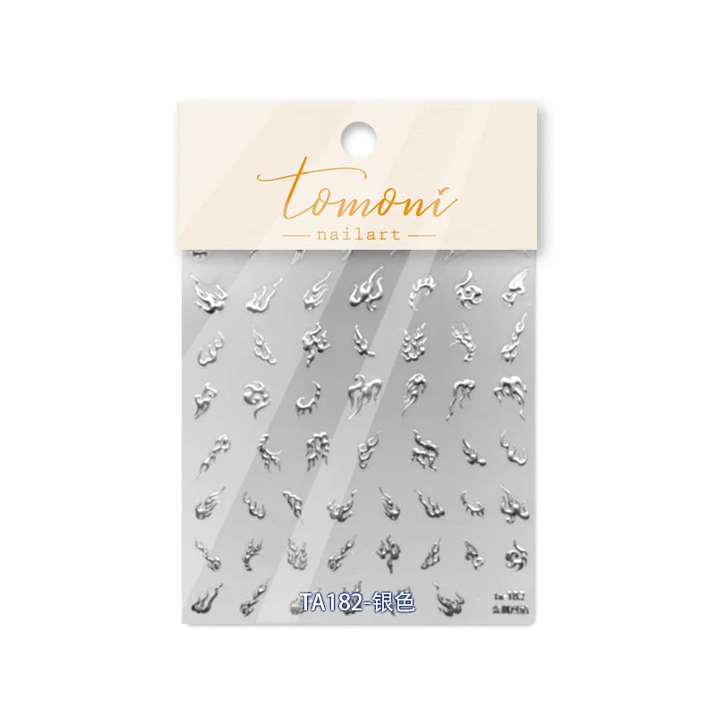 Bronzing Gilded Butterfly Nail Art