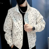 2024 Men's Casual Zip Jacket High-Quality Fashion Coat