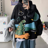 Hoodies women Sweatshirts Print Anime Hoody Streetwear Tops  clothes punk Autumn - xinnzy