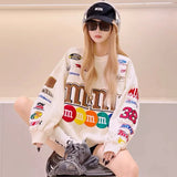 Y2k Long Sleeve Oversized Sweatshirt For Women