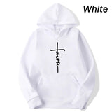 Hoodies mit Cross Fait-Print für Herren