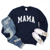 Stylish Mama Varsity Sweatshirt Super Mom Shirt for Mother's Day and Beyond