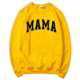 Stylish Mama Varsity Sweatshirt Super Mom Shirt for Mother's Day and Beyond