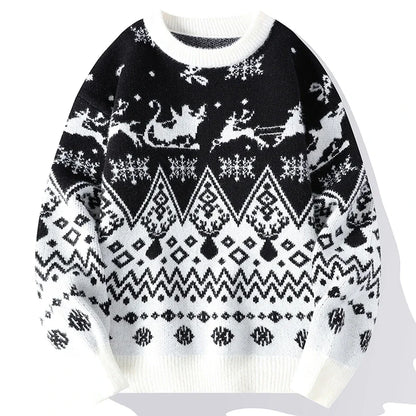 Men's Cozy Knit Sweater Autumn Winter Warm