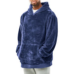 Double-faced Fleece Youth Hooded Sweatshirt Warm Cozy And Stylish