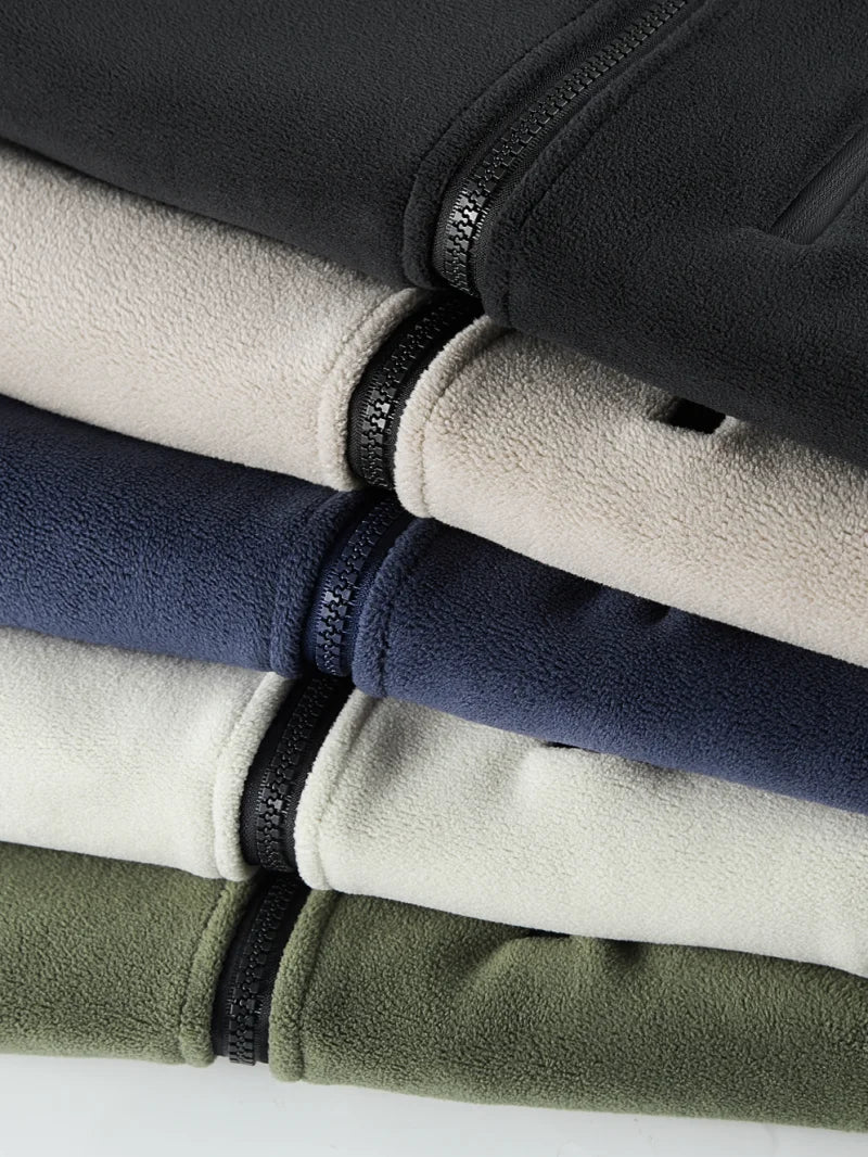 Men's Winter Polar Fleece Jacket Outdoor Thermal Warm