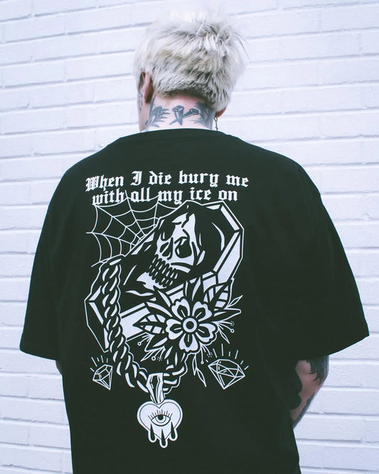 Bad Monday Tattoo Culture Oversized Streetwear T-Shirt