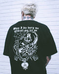 Bad Monday Tattoo Culture Übergroßes Streetwear-T-Shirt