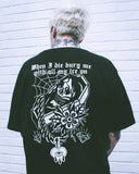 Bad Monday Tattoo Culture Übergroßes Streetwear-T-Shirt