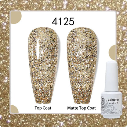 8ml Pure Color Gel Nail Polish Nail Art Manicure Semi Permanent