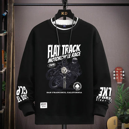 Autumn Men's Graphics Sweatshirt Hoodies Retro