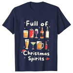 Funny Christmas Party T-shirt With Holiday Spirit For Men