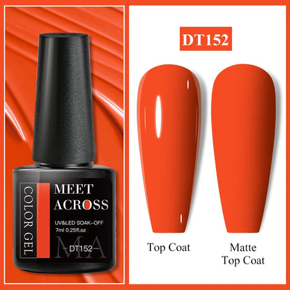 7ml Super Top Coat Gel Nail Base Gel Matte Top Coat Semi-Permanent