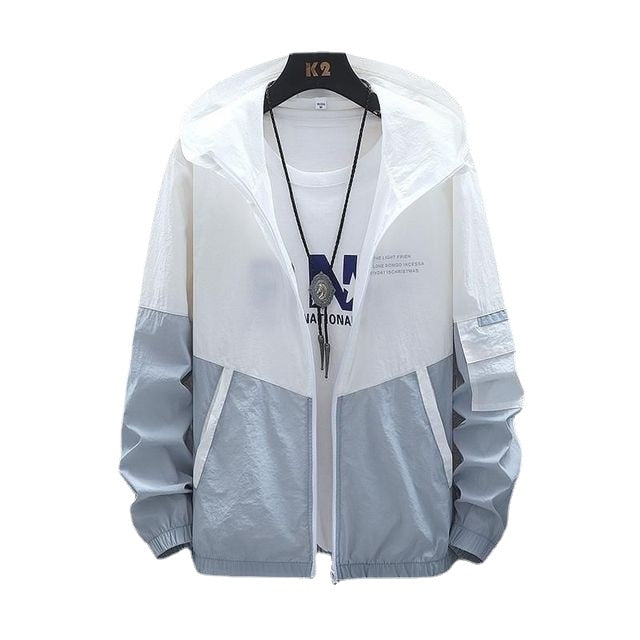 Jacket Men Letter Embroidery Varsity Streetwear Style Bomber Coat