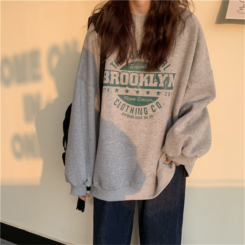 Harajuku Sweatshirts Damen Pullover Streetwear