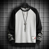 Fashion Men Casual Sweatshirt Loose Embroidered Pullover Hoodie Spring Autumn - xinnzy