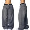 Y2K Baggy Jeans Unisex Embroidered Hip Hop Wide Leg Streetwear