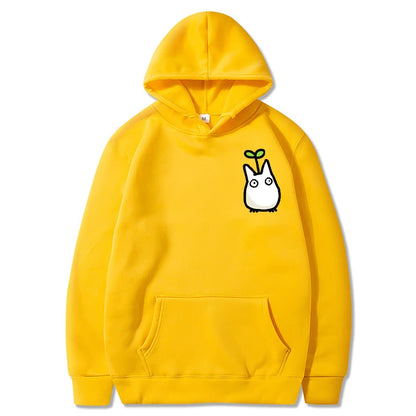 Harajuku Long Sleeve Totoro Graphic Hoodie