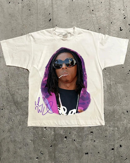 Y2K Hip Hop Oversized T-Shirt Women American Retro High Street