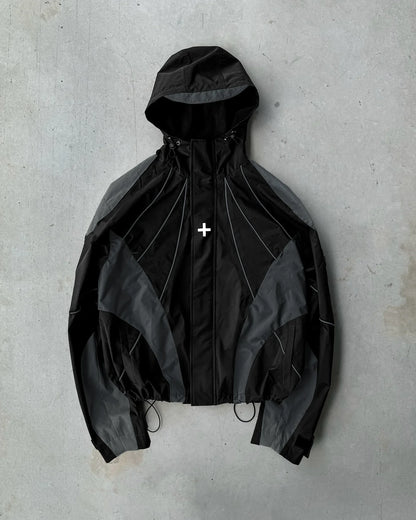 2025 Ventus Shell Oversized Zipper Men Jacket Streetwear