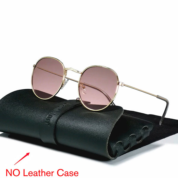 Luxury Round Metal Eyewear