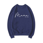 Schickes, personalisiertes Mama-Sweatshirt mit stilvollem Komfort für den Muttertag und frischgebackene Mütter