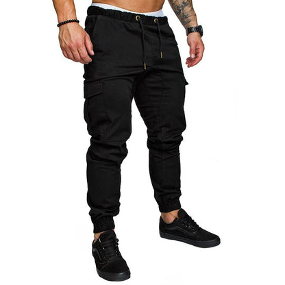 Casual Männer Hosen Harem Pantalones Mode Große Tasche Hip Hop