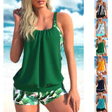 Printed Women's Swimwear Two Piece Swimwear Bikini Set Beach
