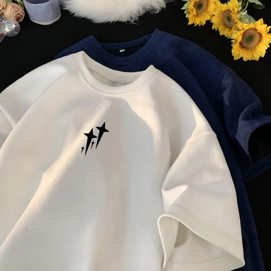 Men Graphic Print Clothes New Gothic Tees