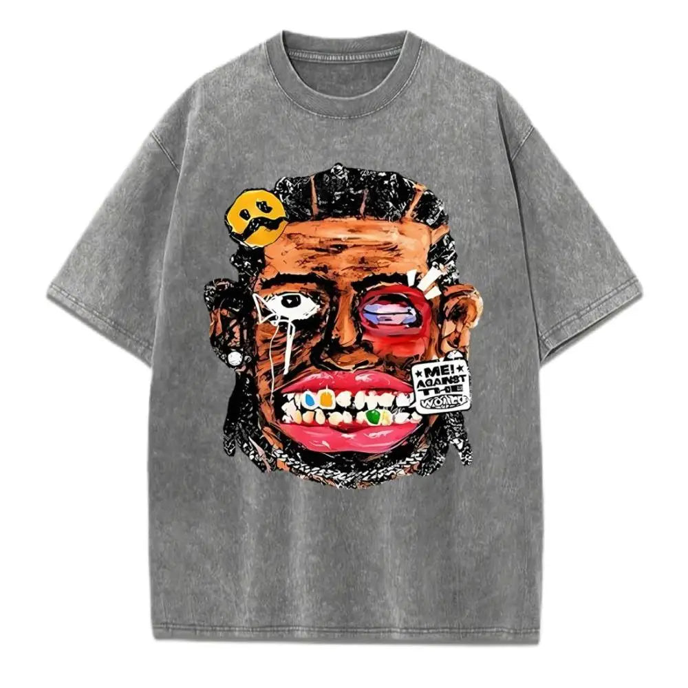 Men’s Even The Wealthy Have Troubles Oversized Washed T-Shirt