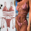Bikini 2024 Women's Swimsuit Female Bandage Bikinis