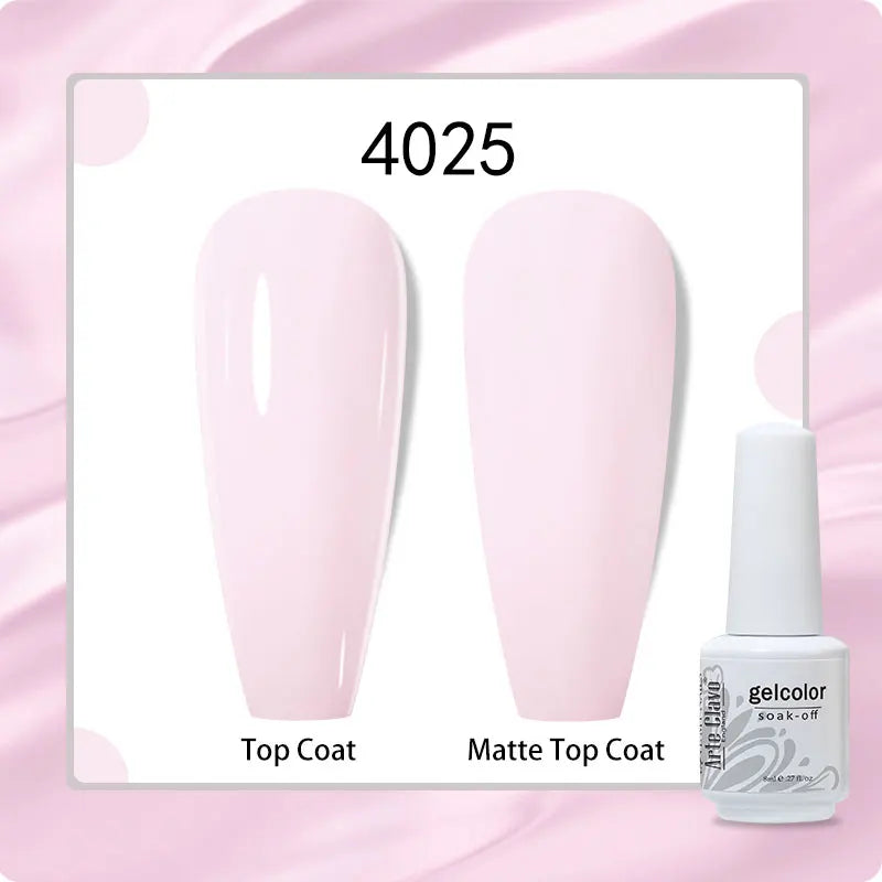 8ml Pure Color Gel Nail Polish Nail Art Manicure Semi Permanent