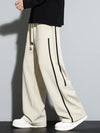 Mens Baggy Cotton Joggers Korean Streetwear Loose Casual Pants