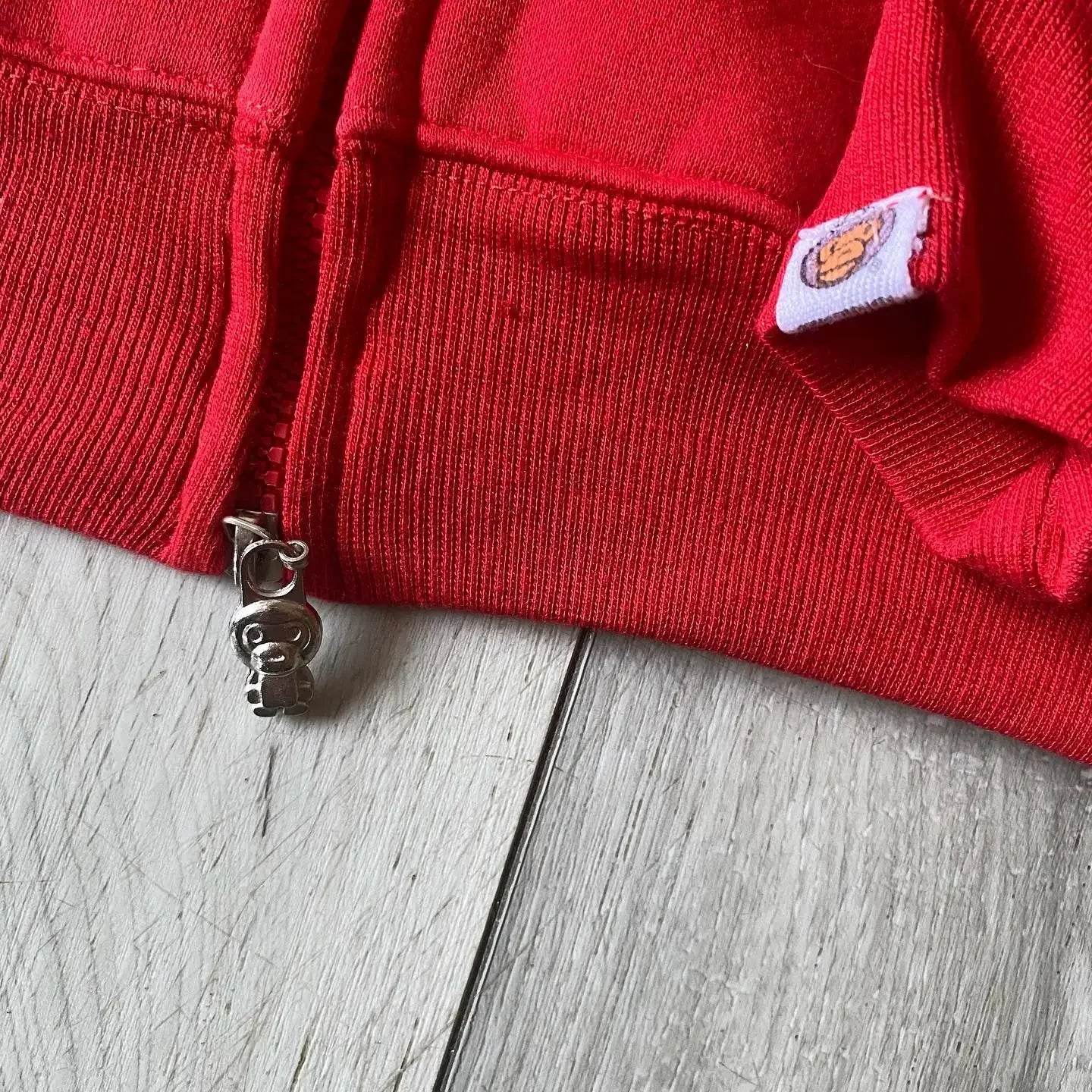 Y2k Zipper Hoodie Hip Hop Oversized Cartoon Print Hoodie