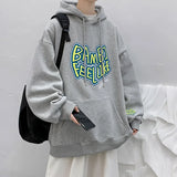 Herbst Mann Sweatshirt Brief Druck Hoodies Hip Hop Sweatshirts Japanisch