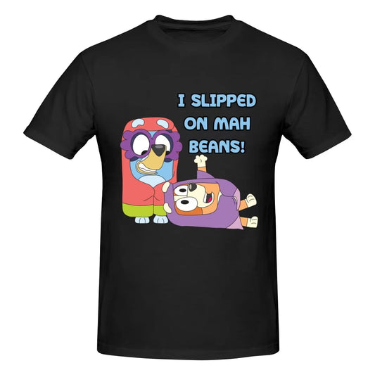 Funny I Slipped on My Beans T-shirt for Women