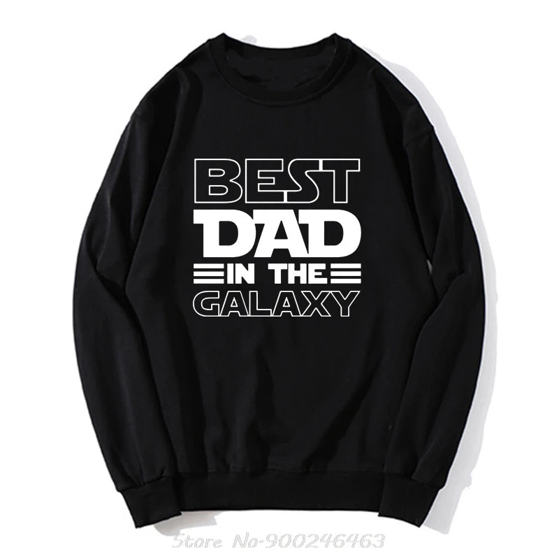 Best Dad in the Galaxy Hoodie Father's Day Gift