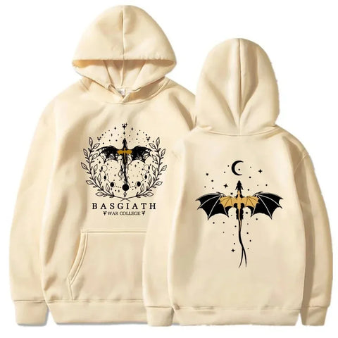 Basgiath War College Hoodie Fourth Wing Graphic