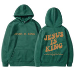 Jesus Is King Hoodie Women's Harajuku Streetwear