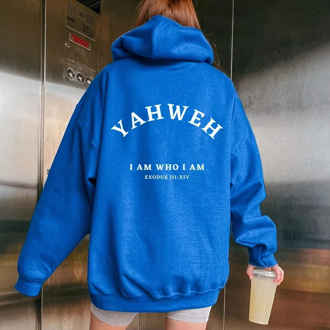 Men's Christian YAHWEH Hoodies Jesus Hombre Fashion Popular Streetwear