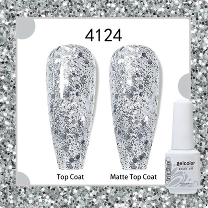 8ml Pure Color Gel Nail Polish Nail Art Manicure Semi Permanent