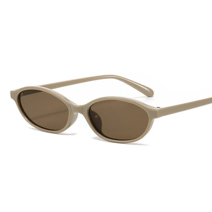 Womens Fashion Oval Sun Glasses