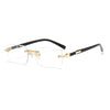 Rimless Rectangle Sunglasses