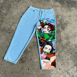 Skateboard Y2K Wide TanjiroKny Trouser Women Pants