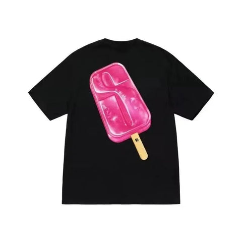 Stussiness Summer Cotton T-shirt: Unisex Casual Streetwear