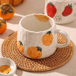 Vibrant Fruit Themed Ceramic Coffee Mug All Occasions