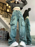 2024 Trendy Harajuku Graffiti Cargo Pants