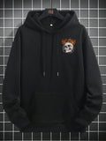 Skeletons Entangled In Thorns Bedruckter Streetwear-Männer-Cartoon-Kreativ-Hoodie