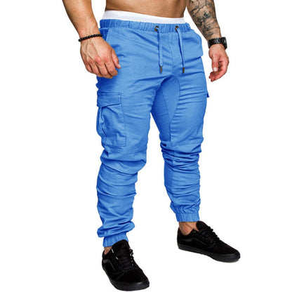 Casual Männer Hosen Harem Pantalones Mode Große Tasche Hip Hop