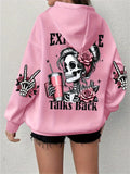 Expensive Talks Women Hoodie Funny Harajuku